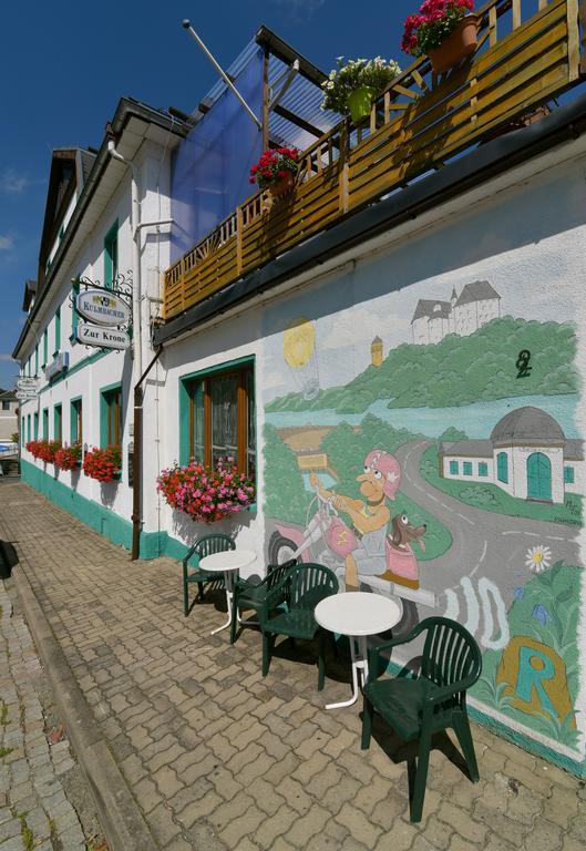 Hotel-Gasthof zur Krone Saalburg Exterior foto